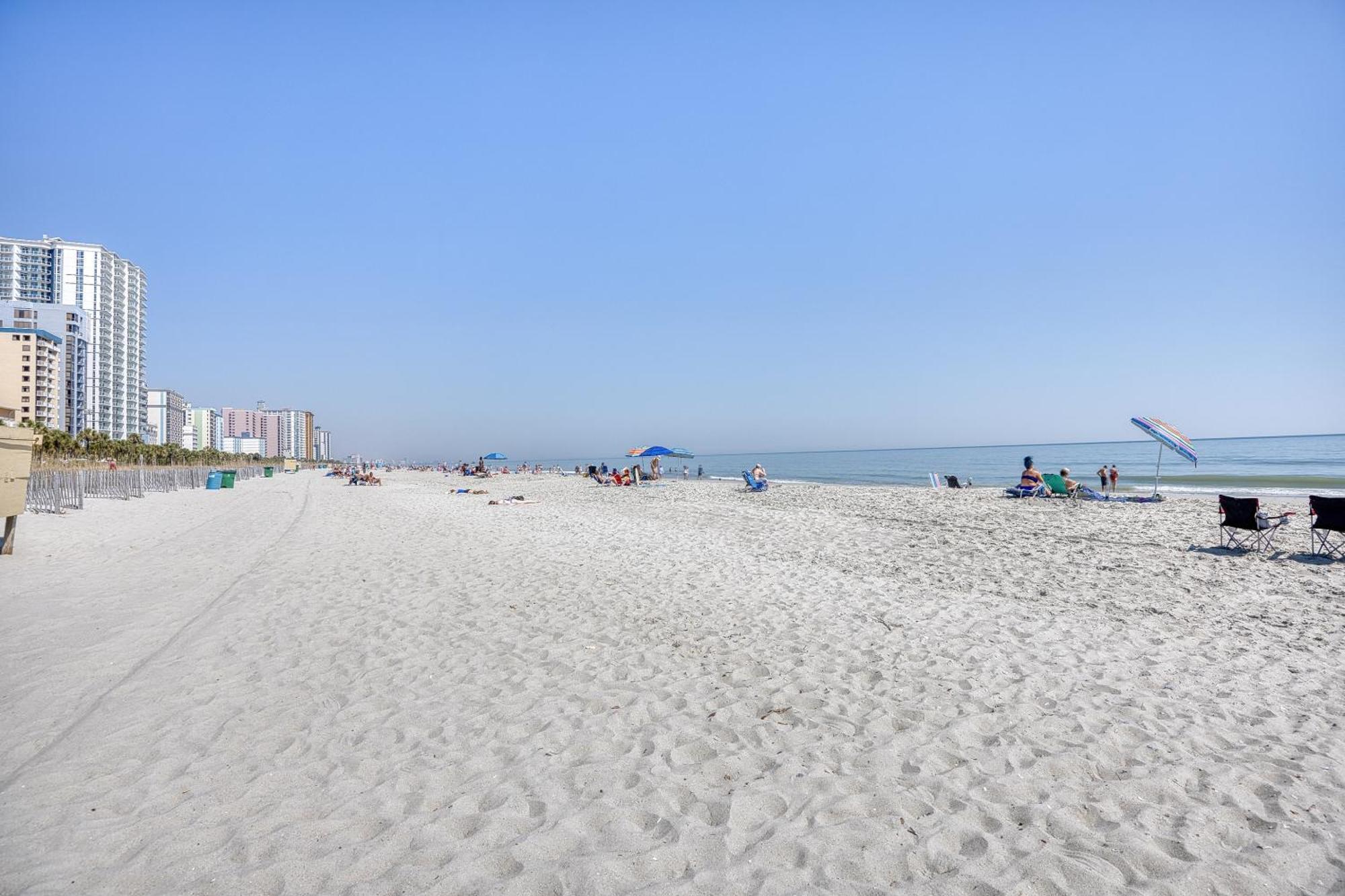 Oceanfront Beach Serenity Stay Мертл-Біч Екстер'єр фото
